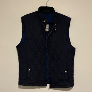 Men's Vest in Deep Blue